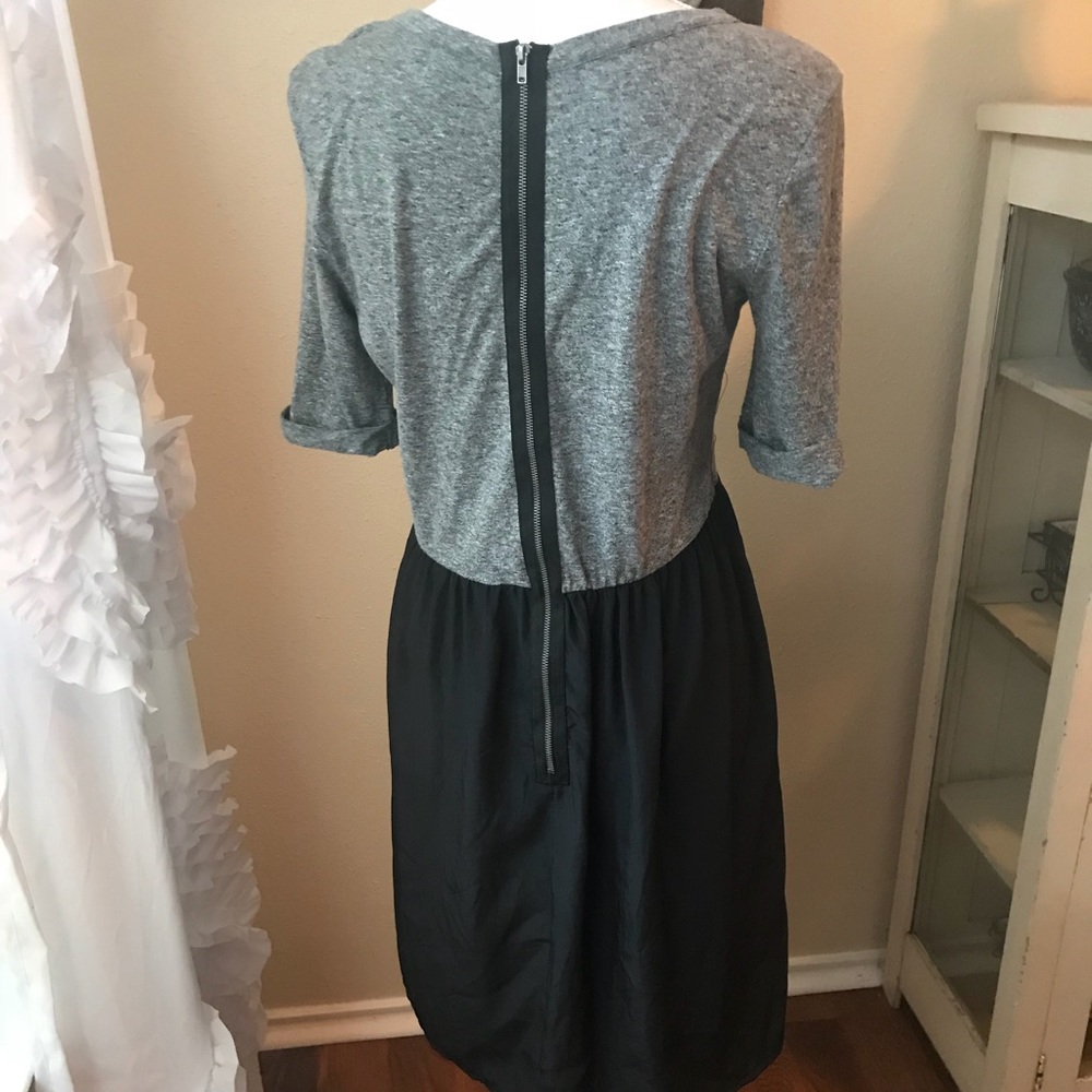 Topshop black and gray dress - Picture 3 of 5
